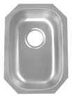الاستخدام اليومي الفولاذ المقاوم للصدأ وعاء واحد بالوعة المطبخ Undermount مقاومة قوية للصدمة