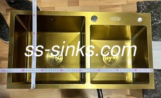 780*430mm وغيرها البناء الحديث المطبخ مستطيل المغسلة المقاوم للصدأ