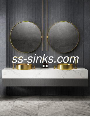 أناقة مصممة لتدوم: حوض دائري من الفولاذ المقاوم للصدأ 304 بسمك 3 مم