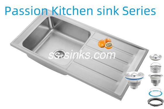 غسيل المطبخ مع لوحة الصرف للمطبخ المعاصر