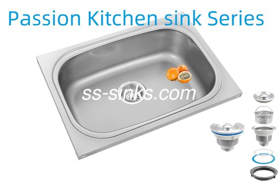 حوض المطبخ الحديدي الفولاذ المقاوم للصدأ المزيج المثالي من الأسلوب والوظيفة مع الأجهزة المضمنة