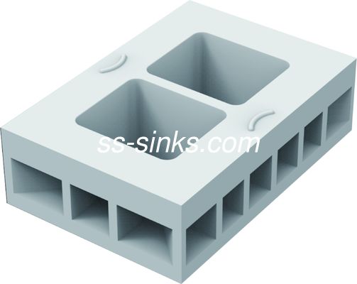 قالب بالوعة المطبخ الصلب Diecasting Undermount OEM ISO9001