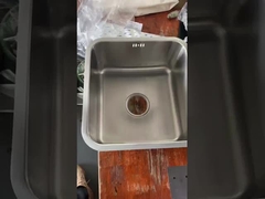 40 * 40 سم مربع وعاء واحد تحت المياه المغسلة سهلة التثبيت للخزانة